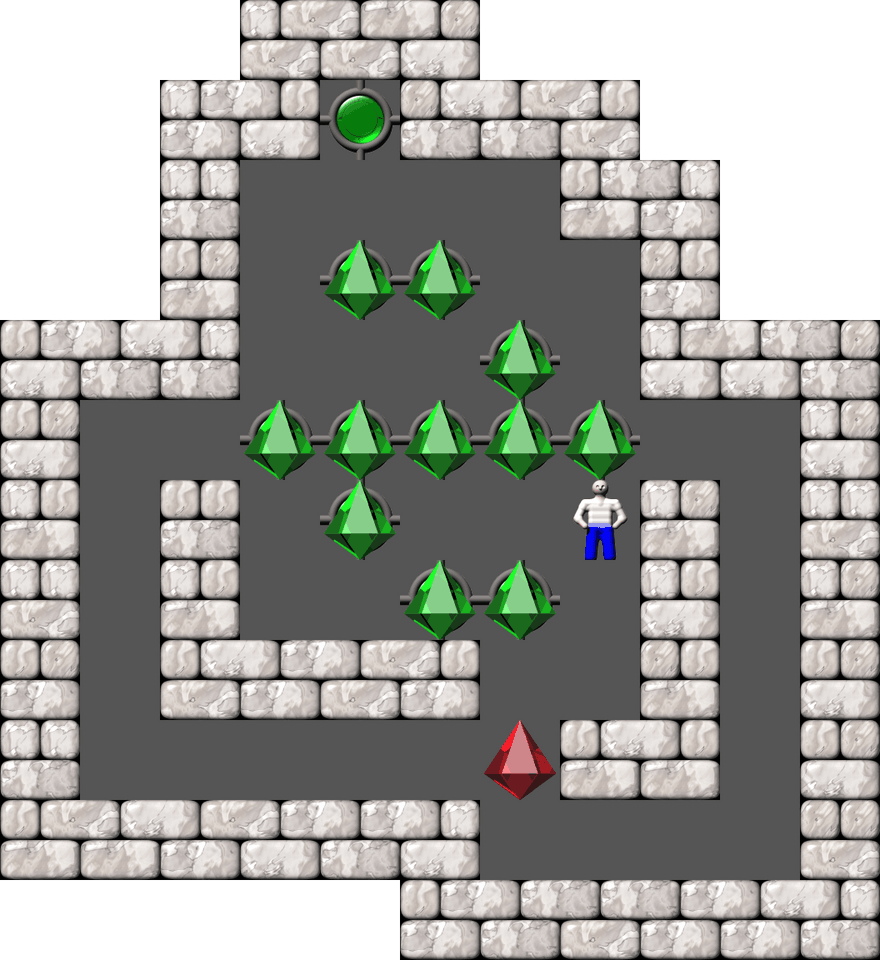 Sokoban Quagmire 3 level 57